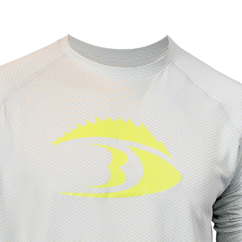 BLACKFISH CoolTech UPF Angler Long Sleeve Shirt - Fin Logo