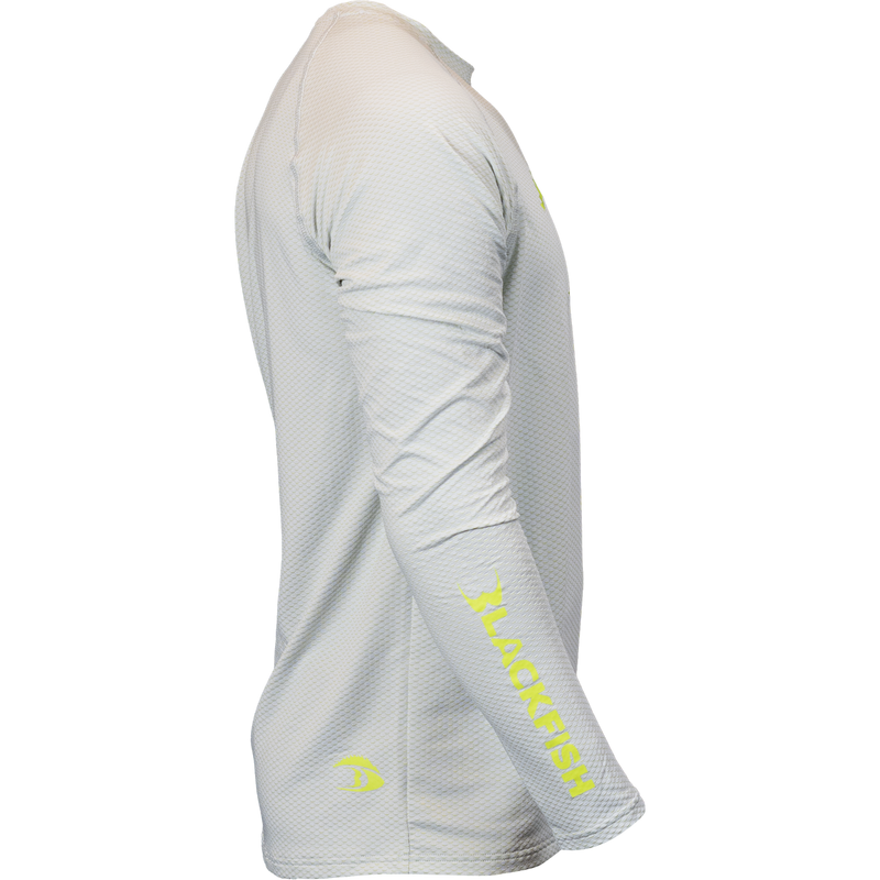 BLACKFISH CoolTech UPF Angler Long Sleeve Shirt - Fin Logo