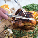 Rada Cutlery Carving Knife Boning Knife with Stainless Steel Blade and Aluminum Handle - 11 Inches, Silver