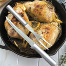 Rada Cutlery Carving Knife Boning Knife with Stainless Steel Blade and Aluminum Handle - 11 Inches, Silver