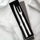 Rada Cutlery Knife 2-Piece Carving Set with Stainless Steel Blades with Brushed Aluminum - 11 Inches, Silver Handle