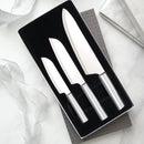 Rada Cutlery Chef Select 3-Piece Large Knife Set With Silver Aluminum Handles
