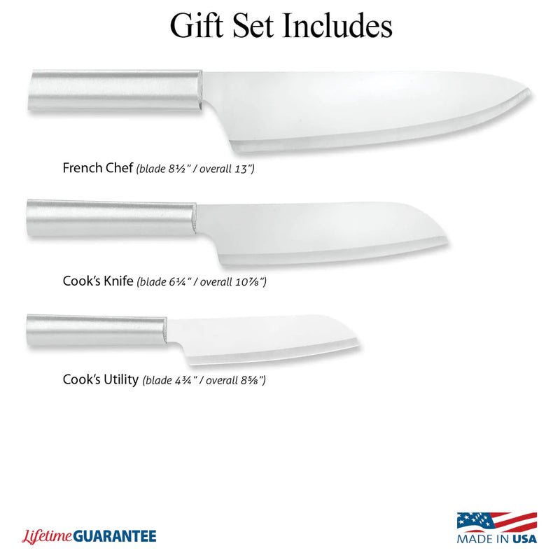 Rada Cutlery - 3 Piece Large Knife Set