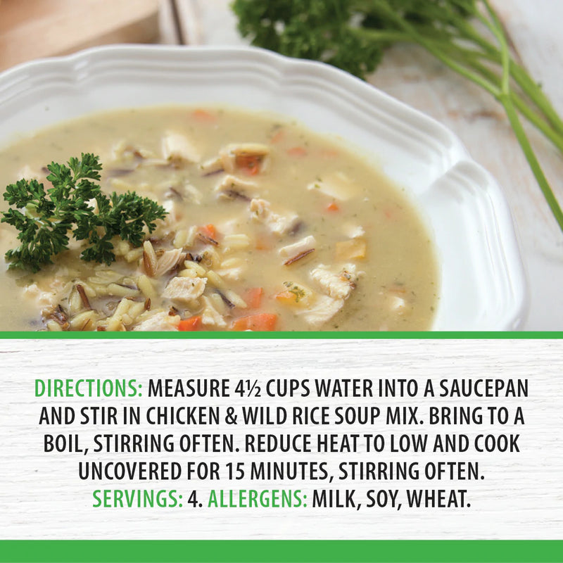 Rada Cutlery Manufacturing Co. Quick Mix-Creamy Chicken & Wild Rice Soup