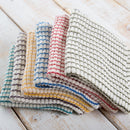 Rada Cutlery Textured Dishcloths Cotton Polyester Blend Kitchen Dish Towels - 2 Pack, Multicolored