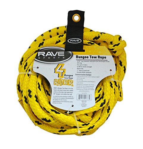 RAVE Sports 1-4 Rider Bungee Tube Tow Rope