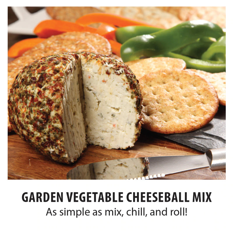 RADA Gluten Free Garden Vegetable Cheeseball