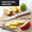 Rada Cutlery Heavy Duty Paring Knife with Aluminum Handle - Silver, Pack of 2