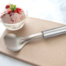 Rada Cutlery Ice Cream Scoop Stainless Steel with Brushed Aluminum - 9-1/4 Inches, Silver Handle