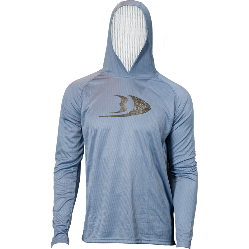 BLACKFISH CoolTech UPF Guide Hoodie, Splash Logo
