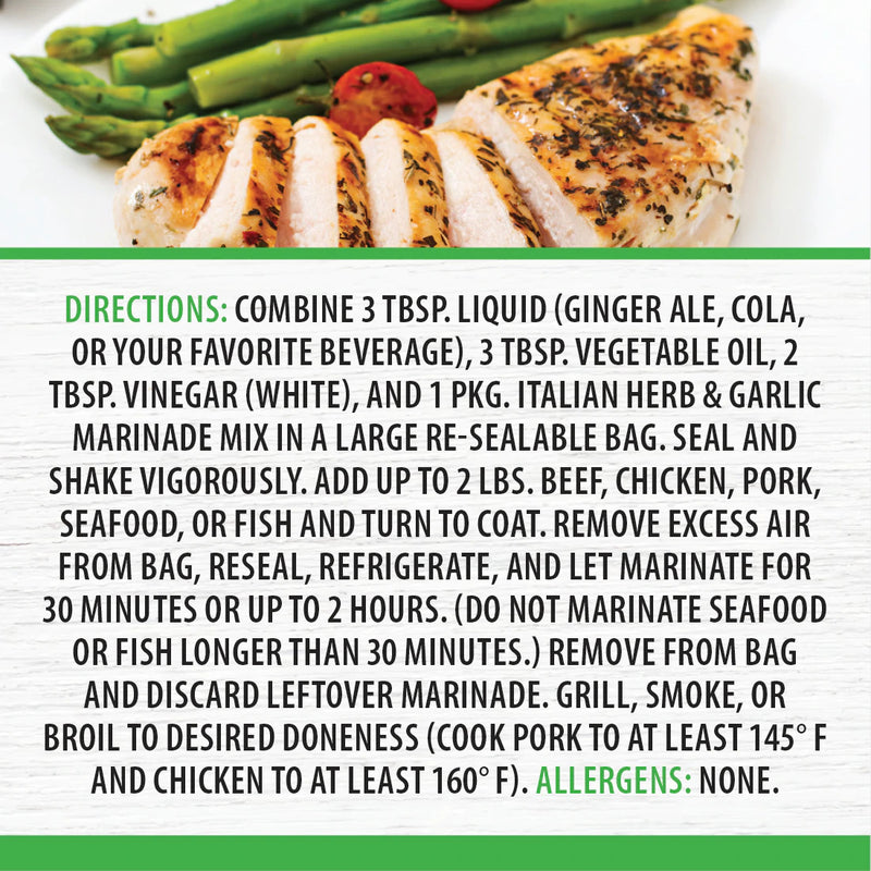 RADA Italian Herb & Garlic Marinade Quick Mix