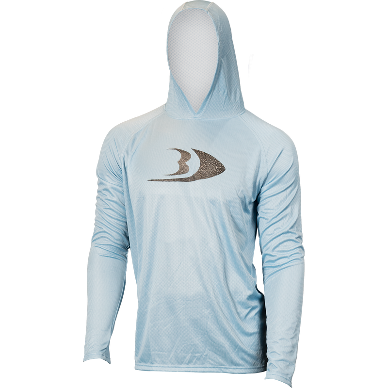 BLACKFISH CoolTech UPF Guide Hoodie, Splash Logo