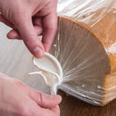 Rada Cutlery Quick Grip Chip Snack Bag Clips - 3 Pack, White