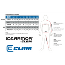 ICEARMOR by Clam Defender Bib, Black