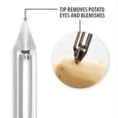 Rada Cutlery Vegetable Peeler Blade Stainless Steel Resin - 7-1/4 Inches, Black Handle